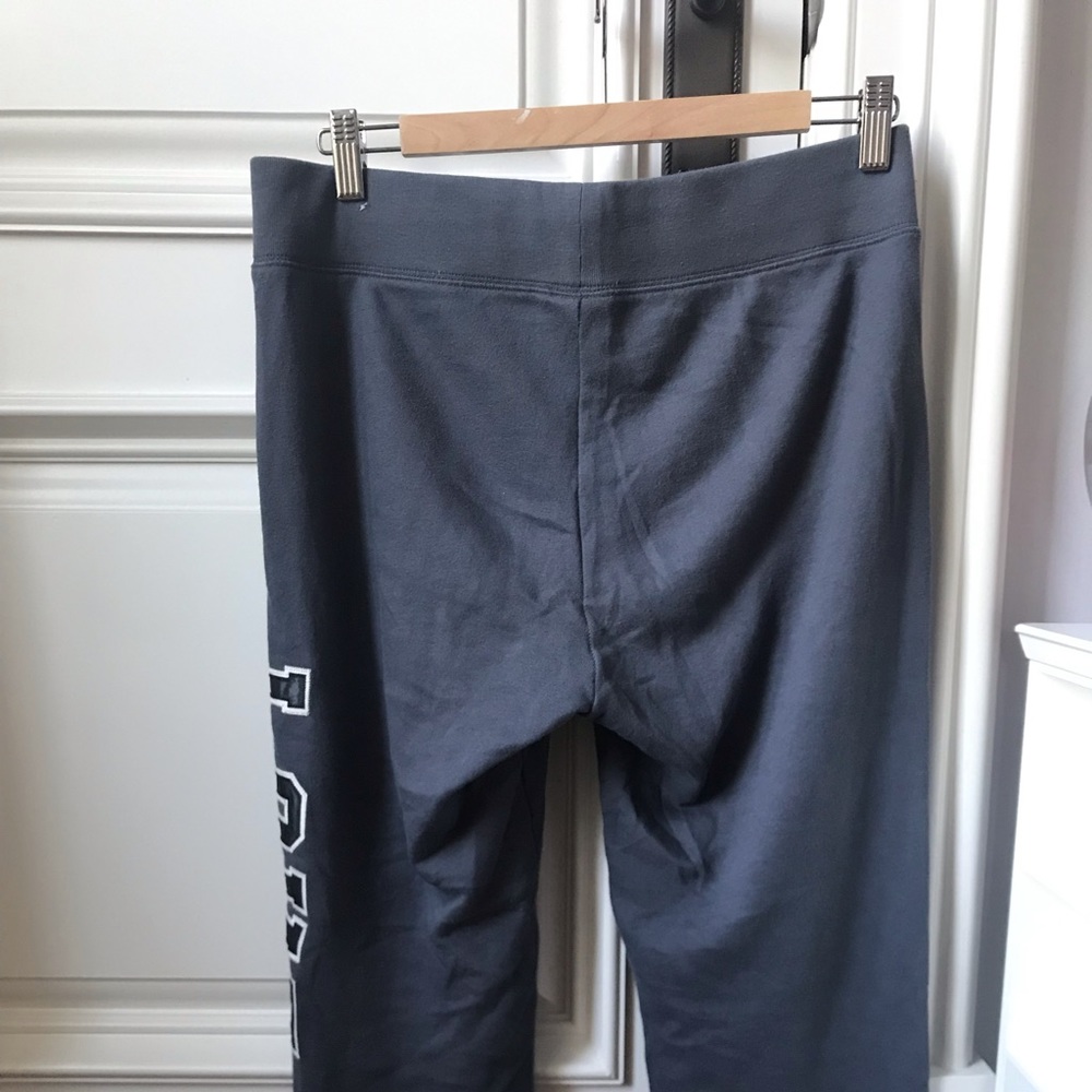 pink grey sweatpants